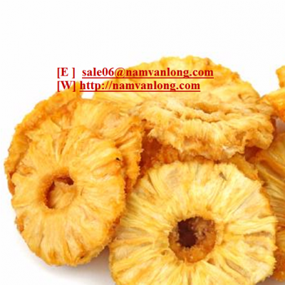 DRIED PINEAPPLE FRUIT.